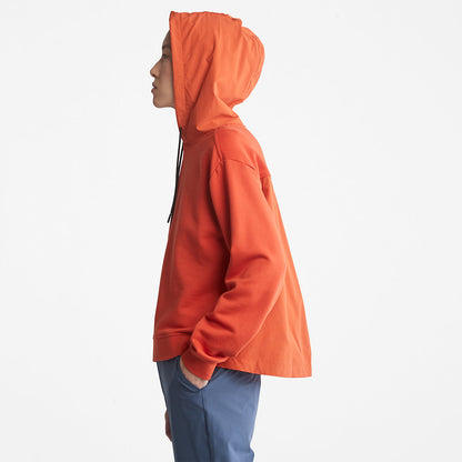 Timberland Womens Solid-colour Hoodie for Women in Orange