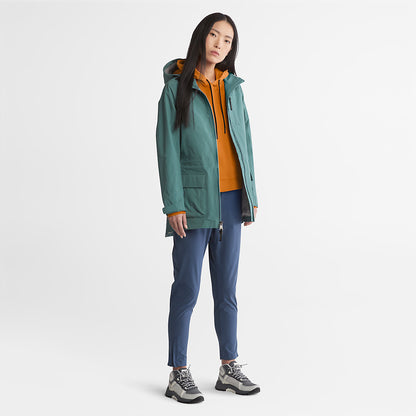 Timberland Womens Solid-colour Hoodie for Women in Dark Yellow