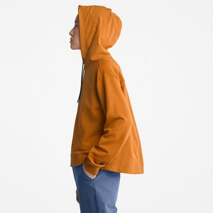 Timberland Womens Solid-colour Hoodie for Women in Dark Yellow