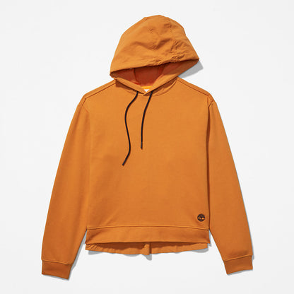 Timberland Womens Solid-colour Hoodie for Women in Dark Yellow