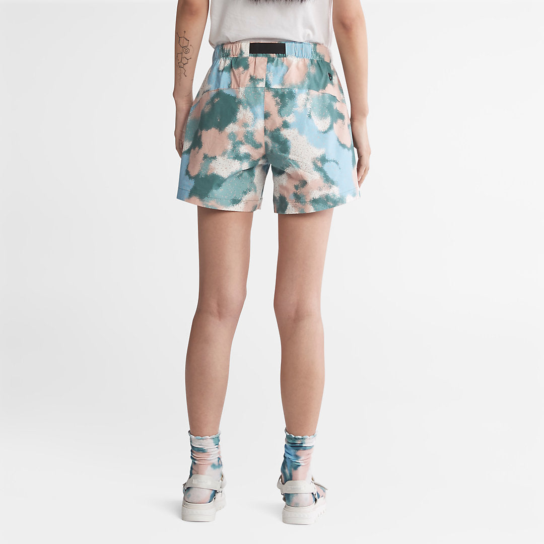 Timberland Womens Cotton Shorts for Women in Summer Print