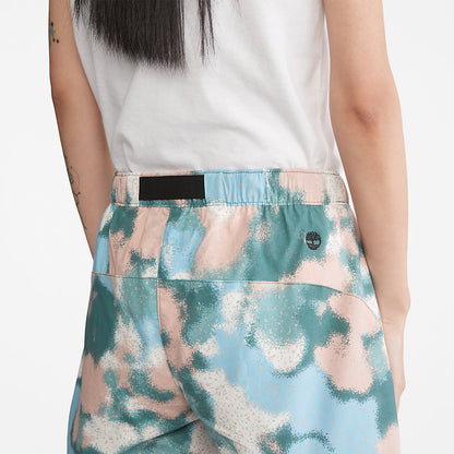 Timberland Womens Cotton Shorts for Women in Summer Print