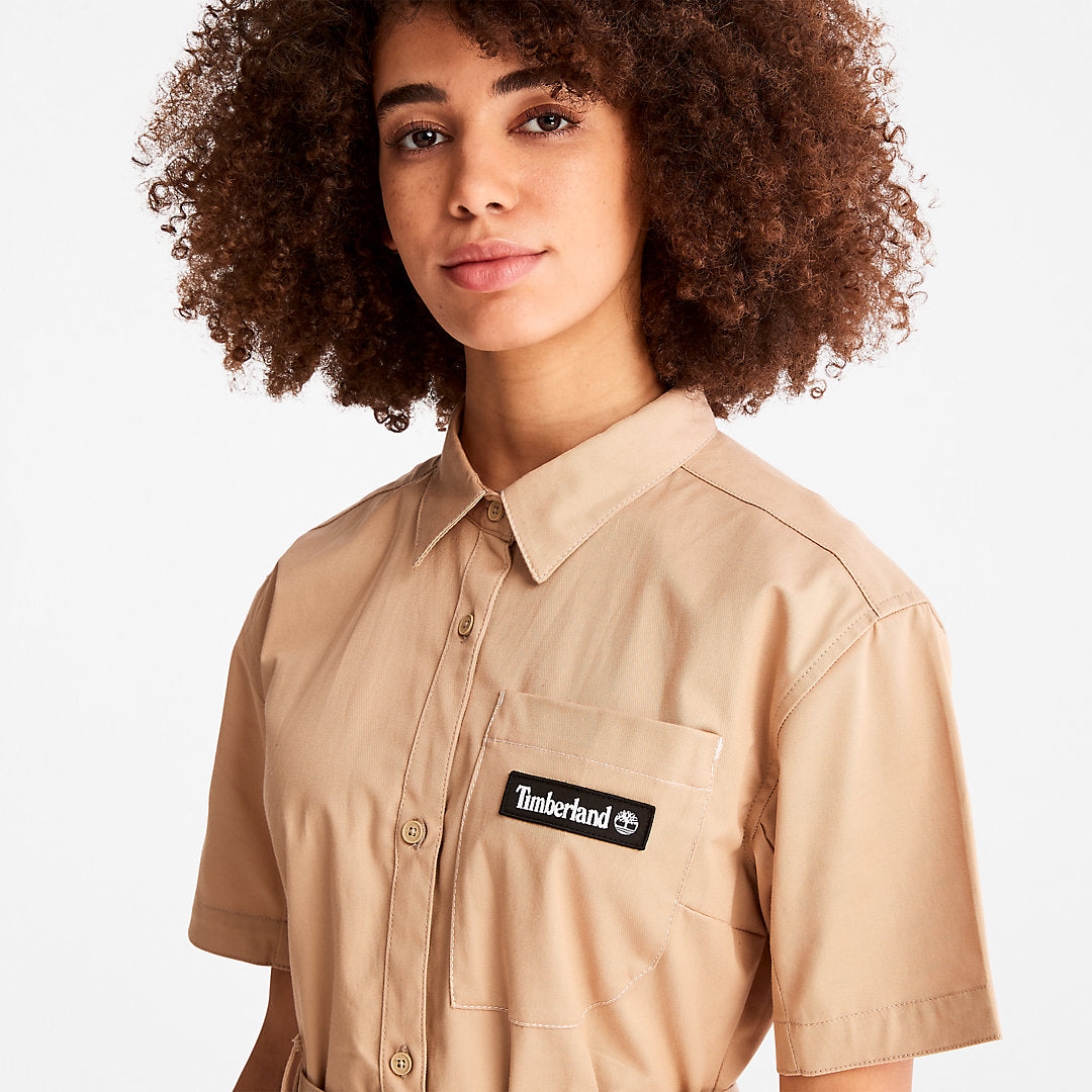 Timberland Womens TimberCHILL™ Utility Dress for Women in Beige