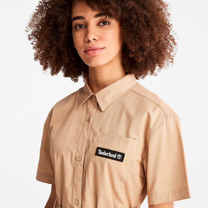 Timberland Womens TimberCHILL™ Utility Dress for Women in Beige