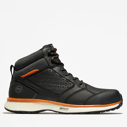 Timberland Mens Timberland PRO® Reaxion Work Boot for Men in Black/Orange