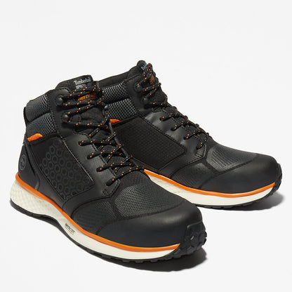 Timberland Mens Timberland PRO® Reaxion Work Boot for Men in Black/Orange