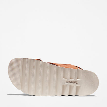 Timberland Womens Santa Monica Sunrise Sandal for Women in Light Brown