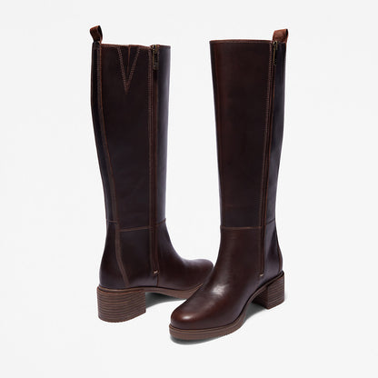 Timberland Womens Dalston Vibe Tall Boot for Women in Brown