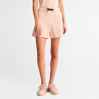 Timberland Womens Progressive Utility Shorts for Women in Pink