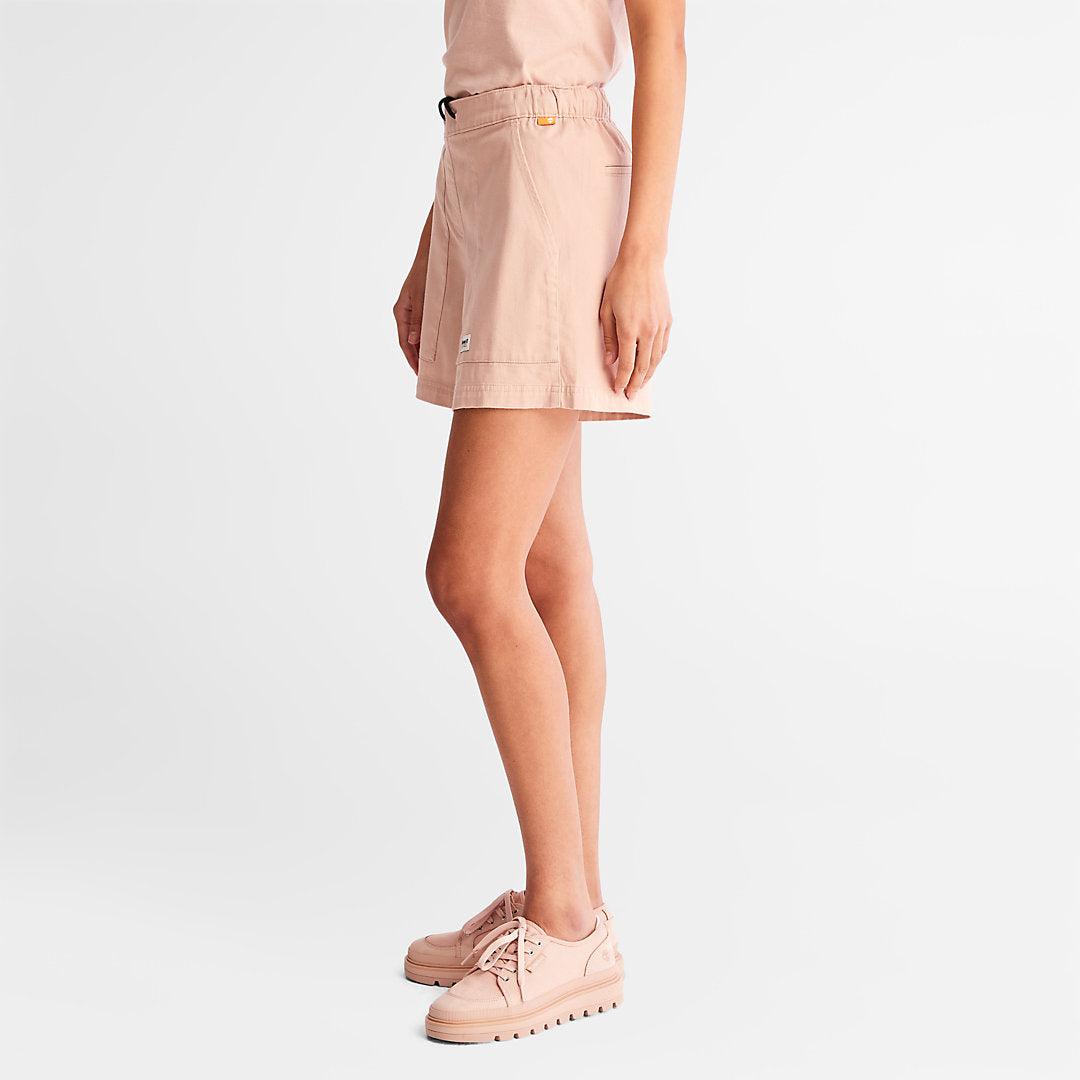 Timberland Womens Progressive Utility Shorts for Women in Pink