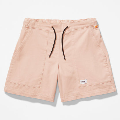 Timberland Womens Progressive Utility Shorts for Women in Pink