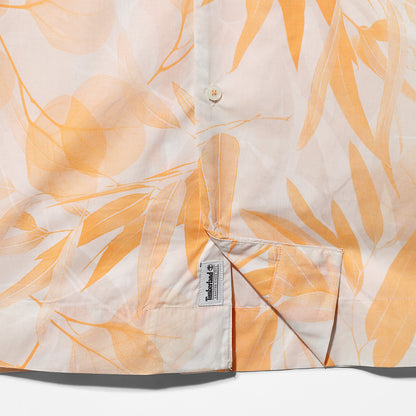 Timberland Mens Organic Cotton Resort Shirt for Men in White