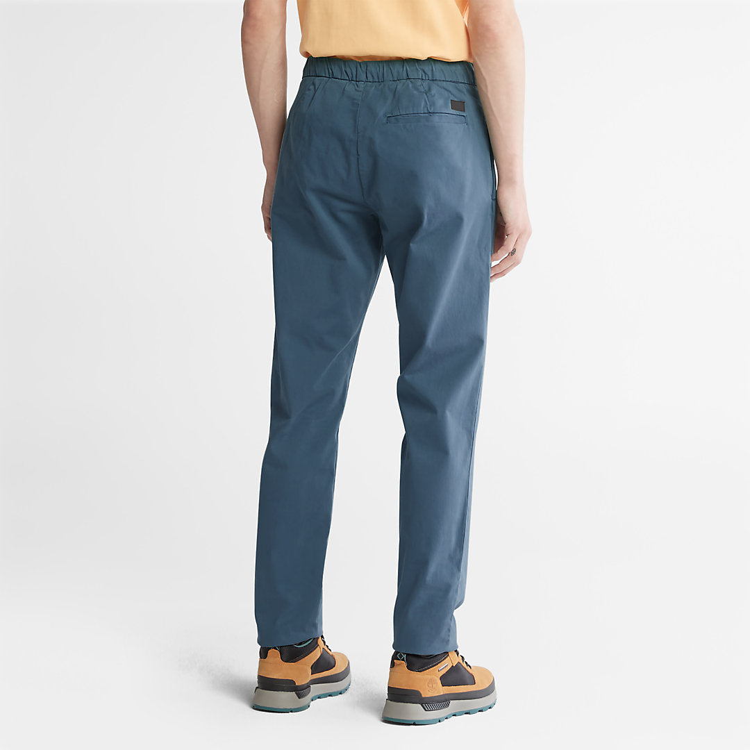 Timberland Mens Ultrastretch Tapered Trousers for Men in Blue