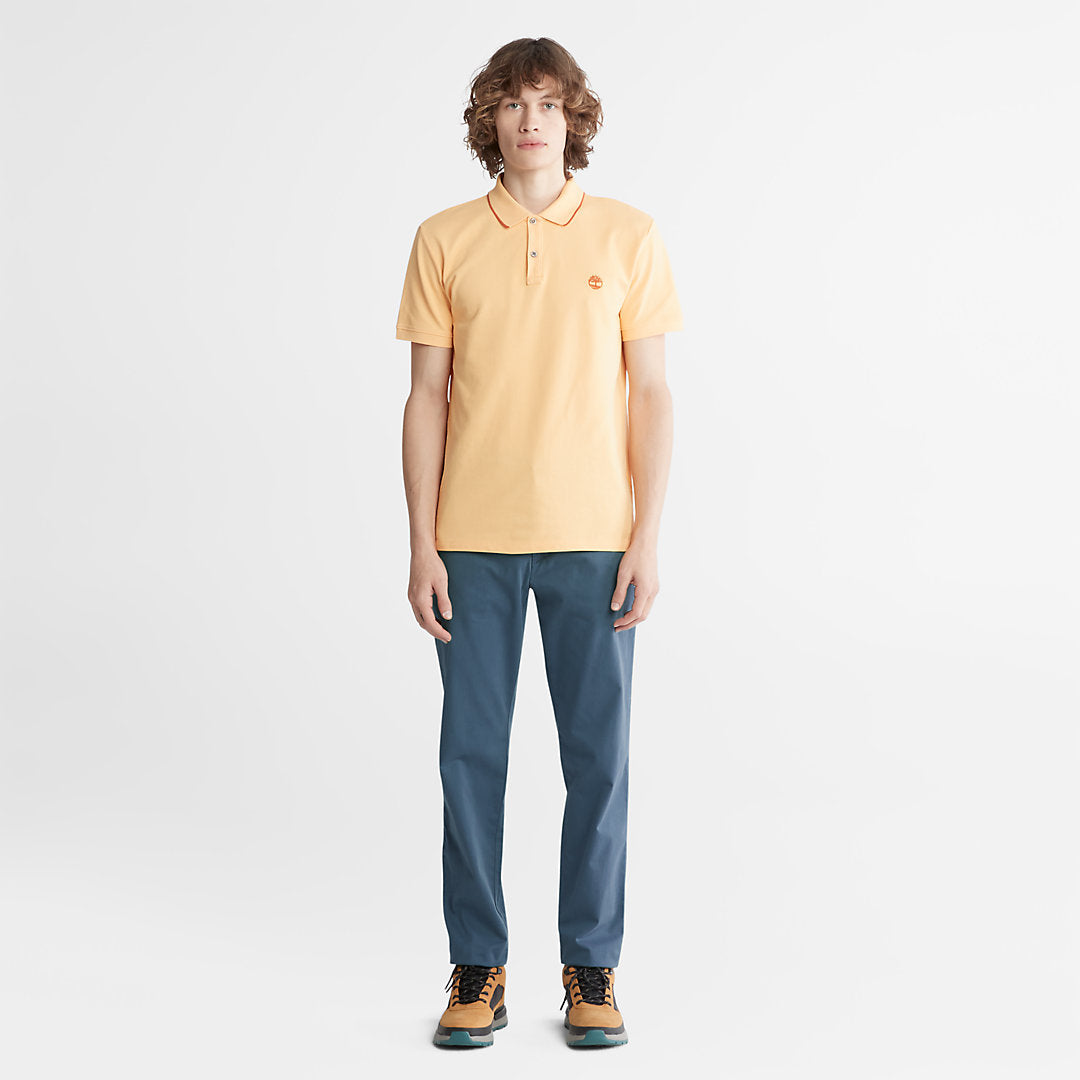 Timberland Mens Ultrastretch Tapered Trousers for Men in Blue