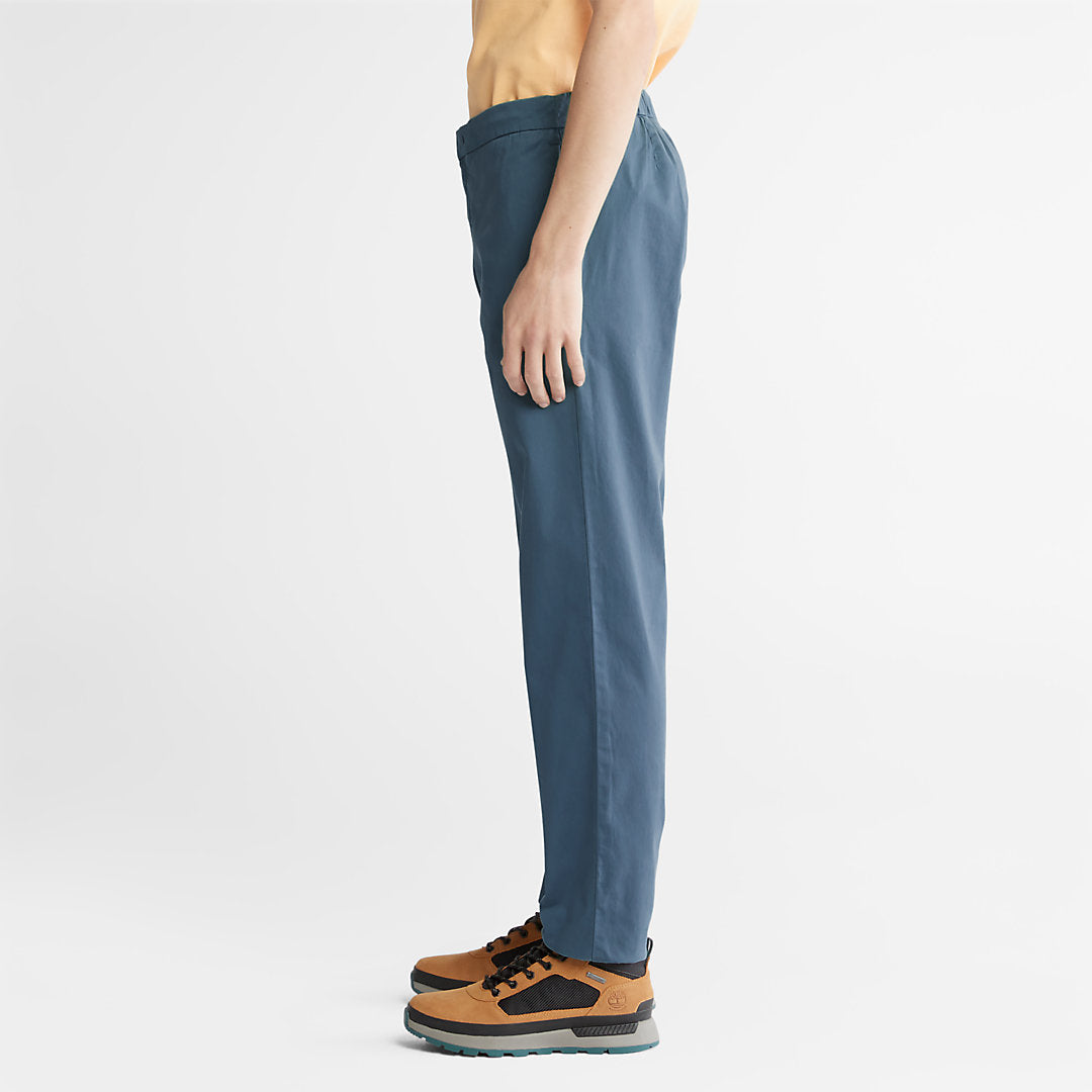 Timberland Mens Ultrastretch Tapered Trousers for Men in Blue