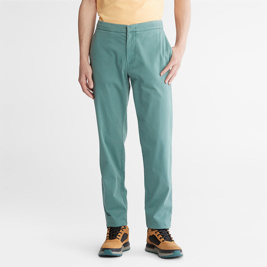 Timberland Mens Ultrastretch Tapered Trousers for Men in Green
