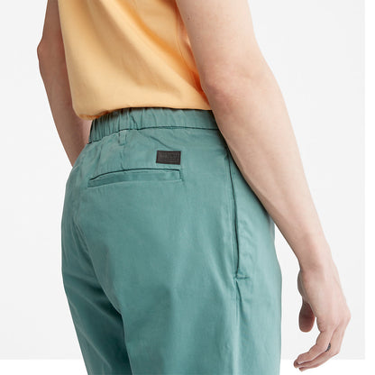 Timberland Mens Ultrastretch Tapered Trousers for Men in Green