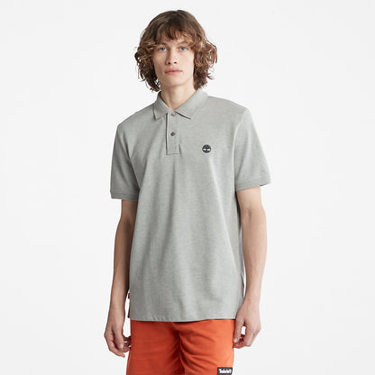 Timberland Mens Millers River Pique Polo Shirt for Men in Grey