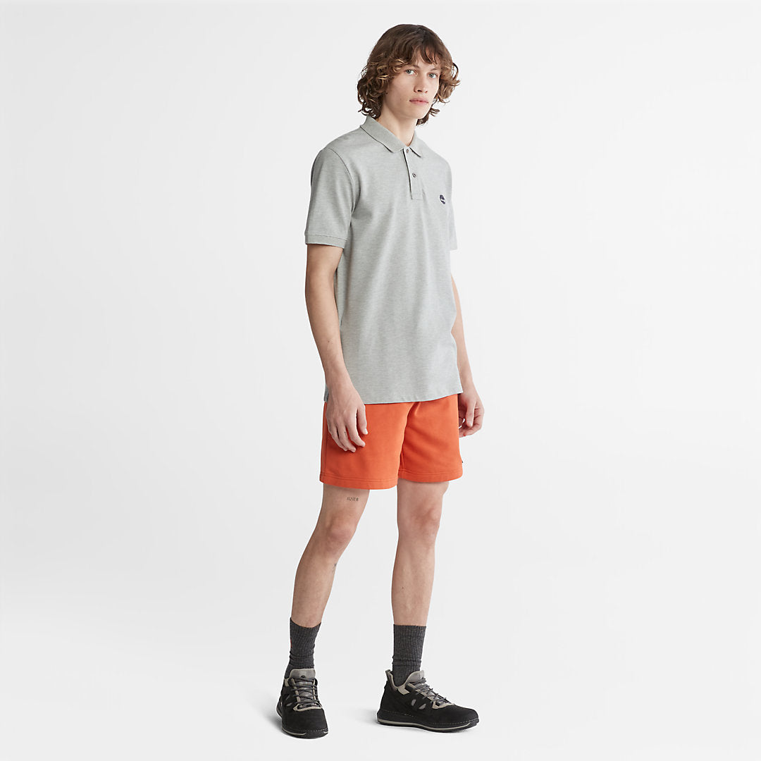 Timberland Mens Millers River Pique Polo Shirt for Men in Grey