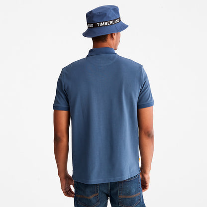 Timberland Mens Millers River Pique Polo Shirt for Men in Blue