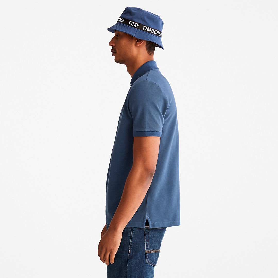 Timberland Mens Millers River Pique Polo Shirt for Men in Blue