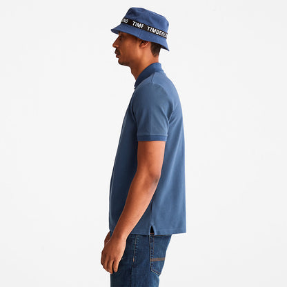 Timberland Mens Millers River Pique Polo Shirt for Men in Blue