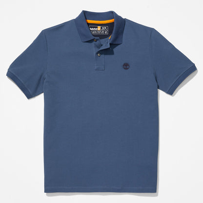 Timberland Mens Millers River Pique Polo Shirt for Men in Blue