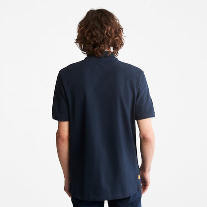 Timberland Mens Millers River Pique Polo Shirt for Men in Navy