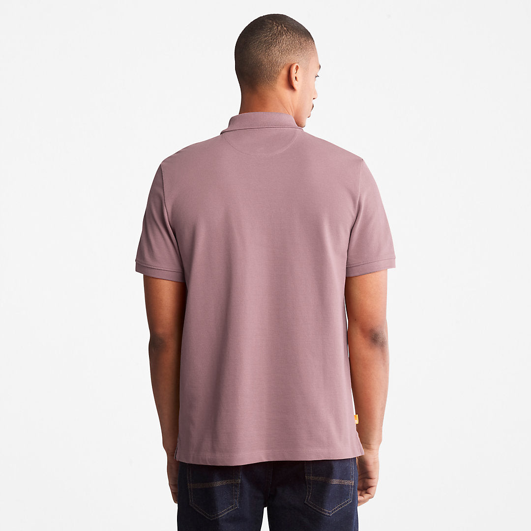 Timberland Mens Millers River Pique Polo Shirt for Men in Purple