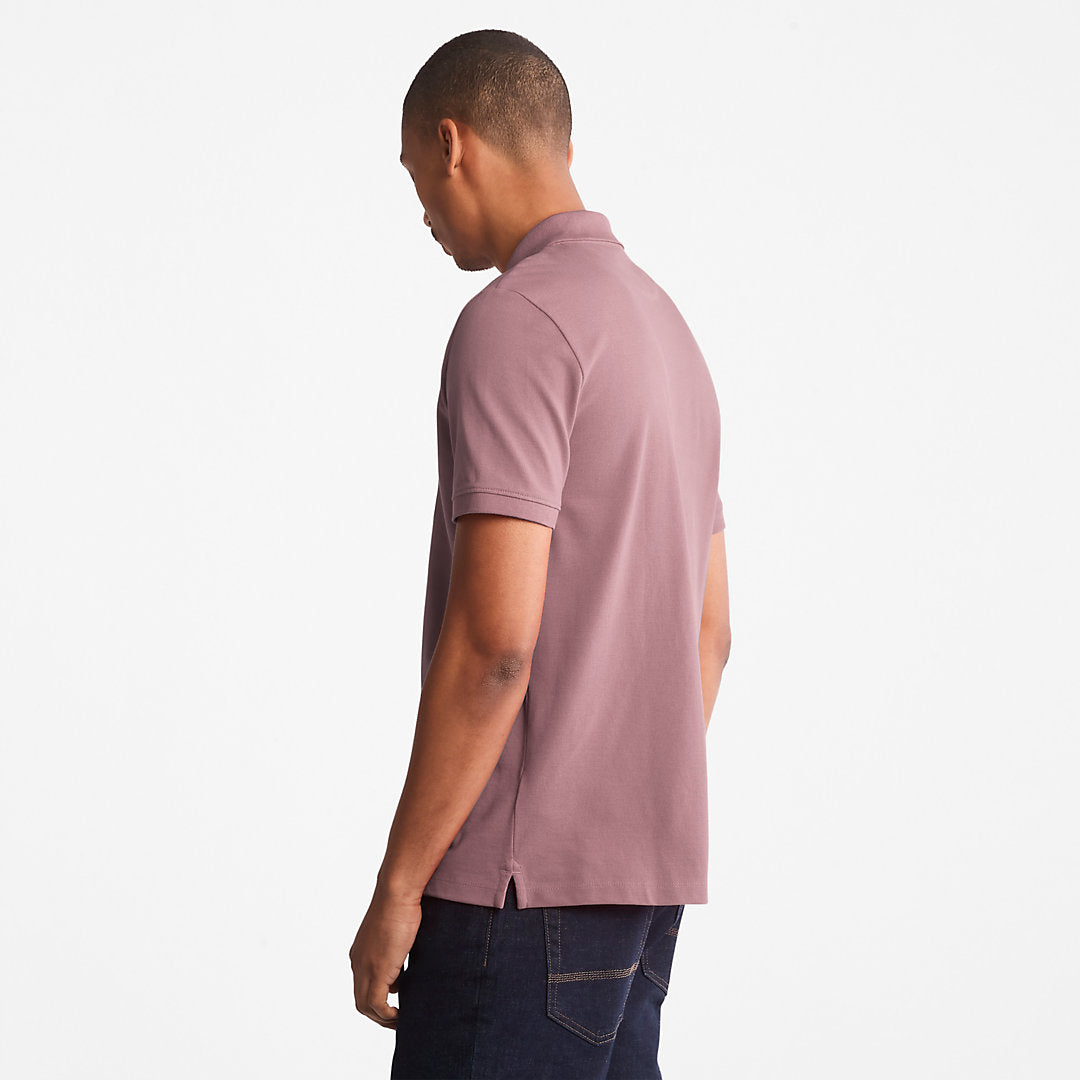Timberland Mens Millers River Pique Polo Shirt for Men in Purple