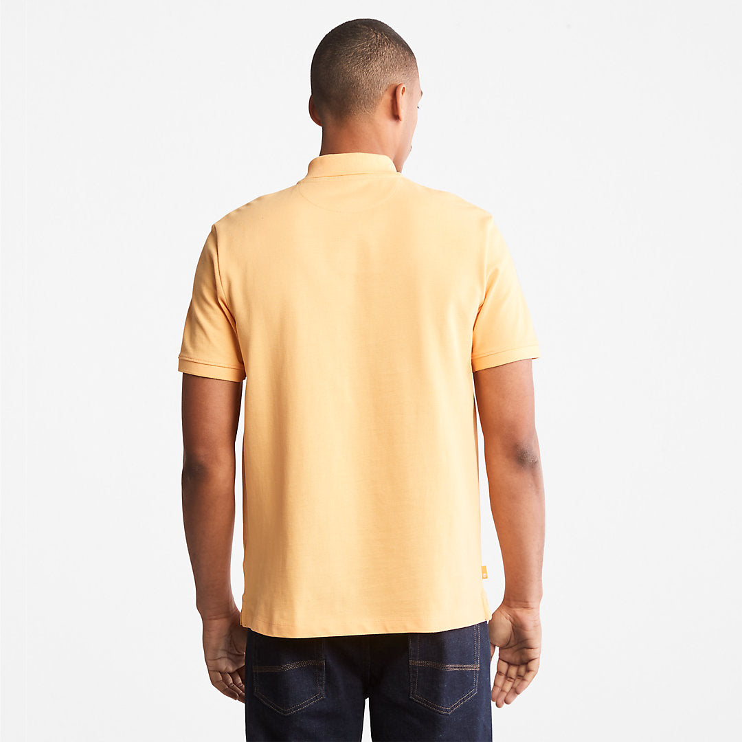 Timberland Mens Millers River Pique Polo Shirt for Men in Yellow
