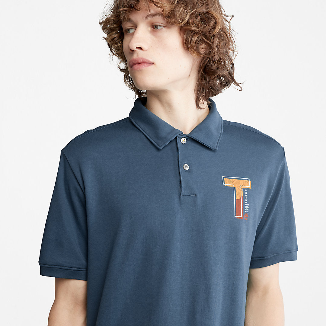 Timberland Mens TimberFresh™ Polo Shirt for Men in Blue