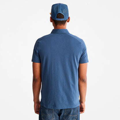 Timberland Mens TimberFresh™ Supima® Cotton Polo Shirt for Men in Blue