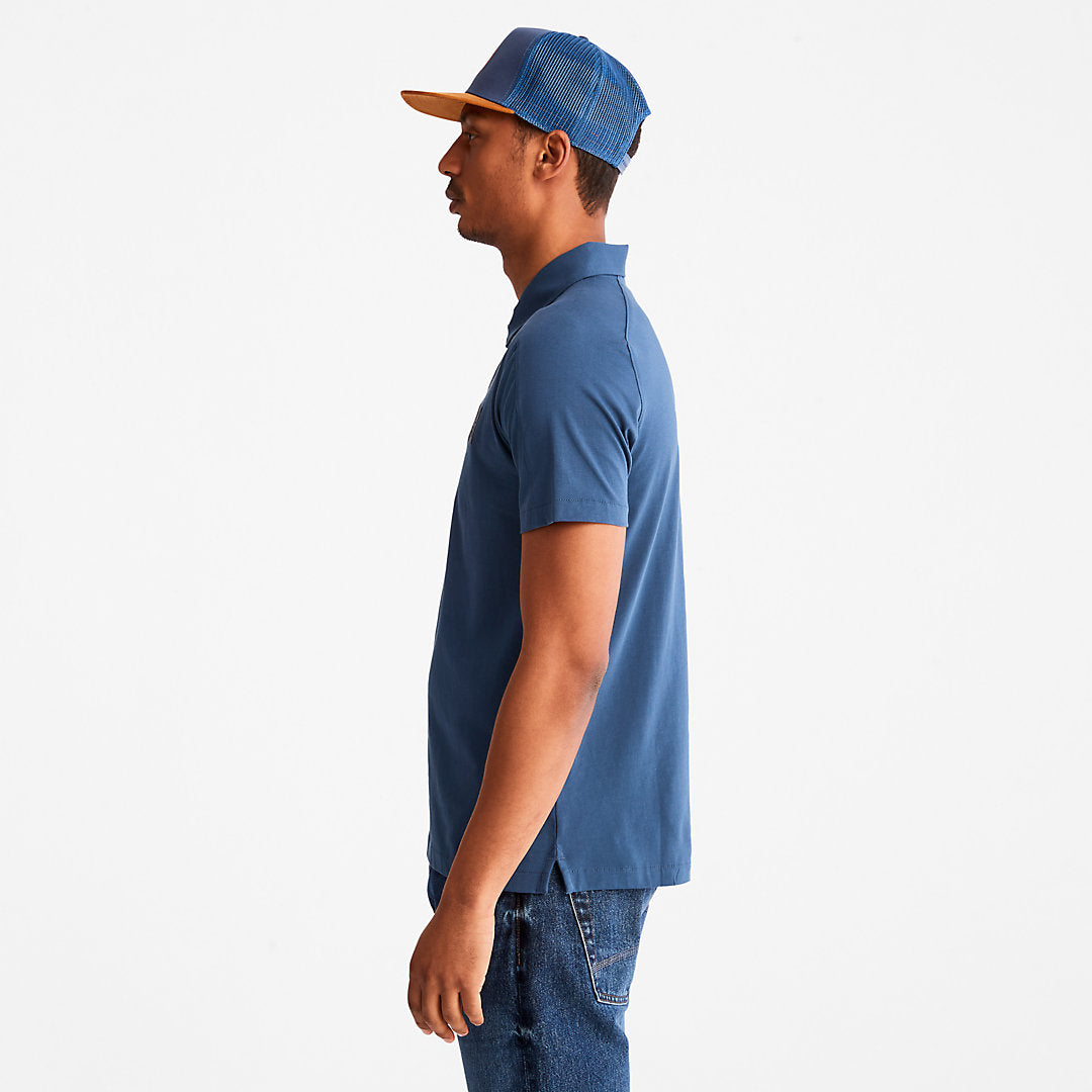 Timberland Mens TimberFresh™ Supima® Cotton Polo Shirt for Men in Blue