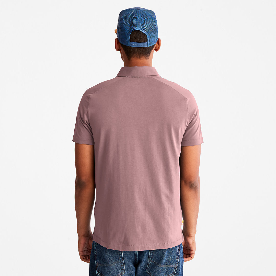 Timberland Mens TimberFresh™ Supima® Cotton Polo Shirt for Men in Pink