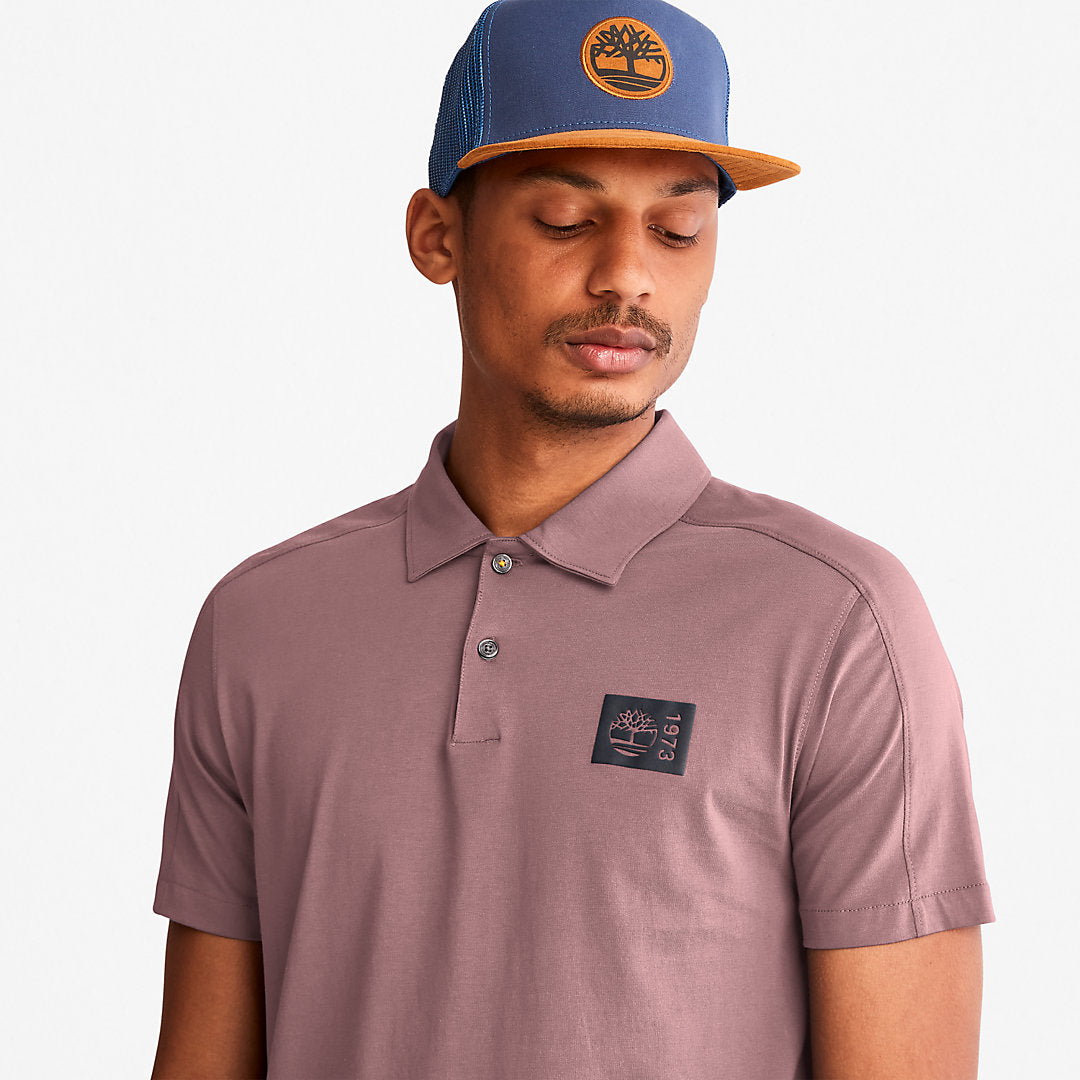 Timberland Mens TimberFresh™ Supima® Cotton Polo Shirt for Men in Pink