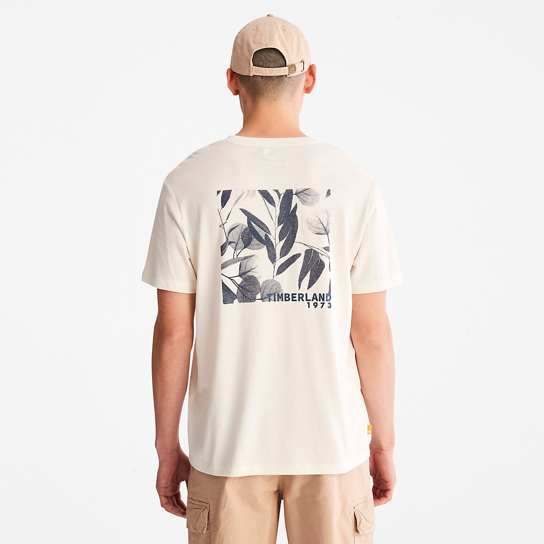 Timberland Mens Refibra™ Technology T-Shirt for Men in White