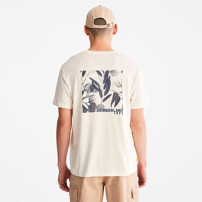 Timberland Mens Refibra™ Technology T-Shirt for Men in White