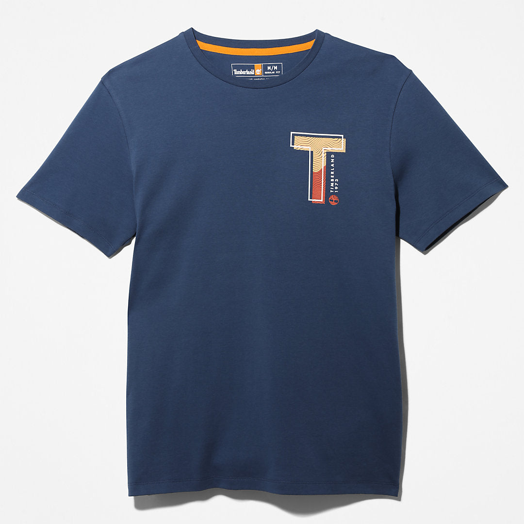 Timberland Mens Interlock TimberFresh™ T-Shirt for Men in Blue