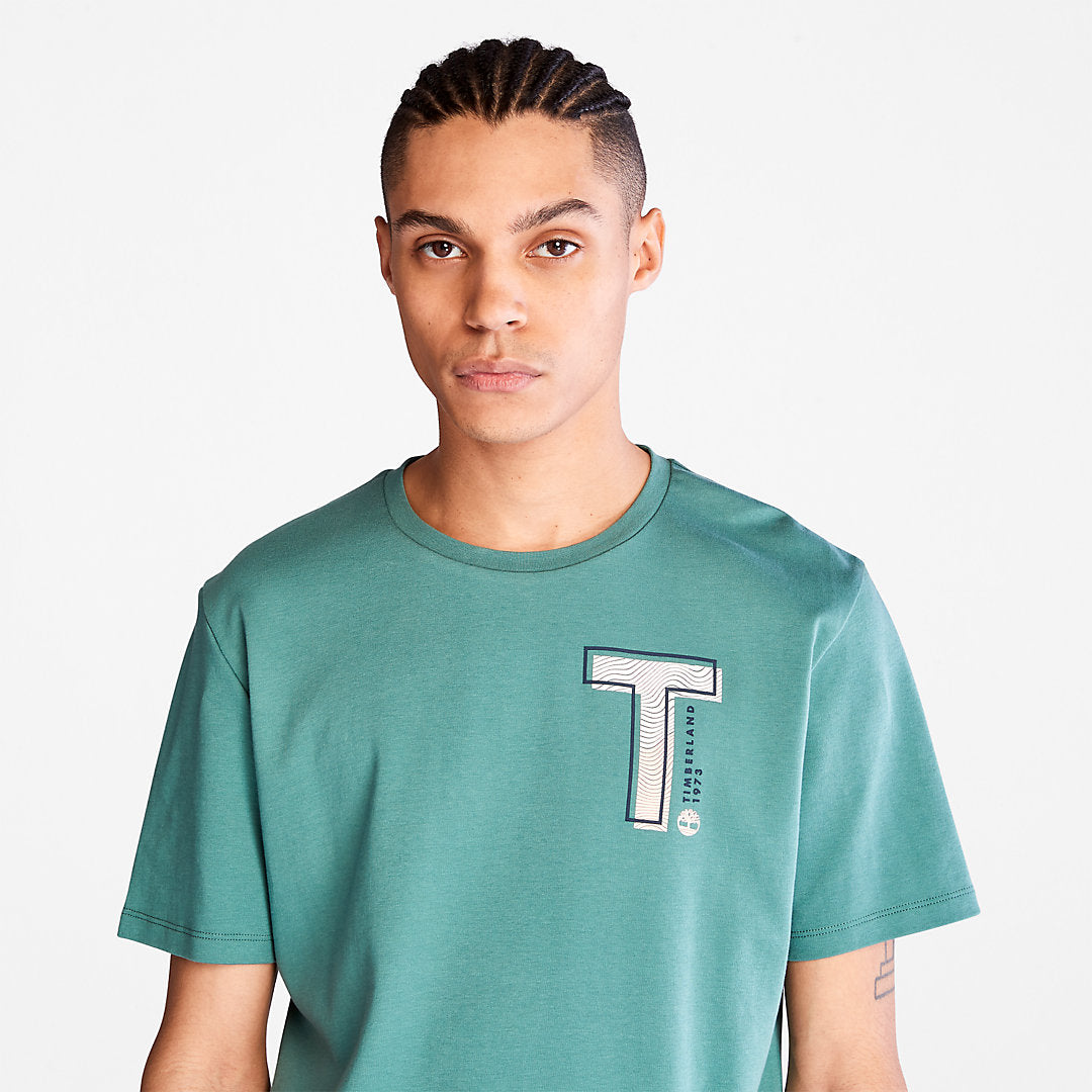 Timberland Mens Interlock TimberFresh™ T-Shirt for Men in Green