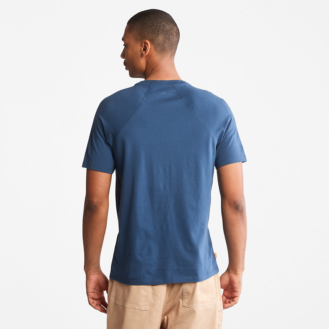 Timberland Mens Eco-Ready Supima® Cotton TimberFresh™ T-Shirt for Men in Blue