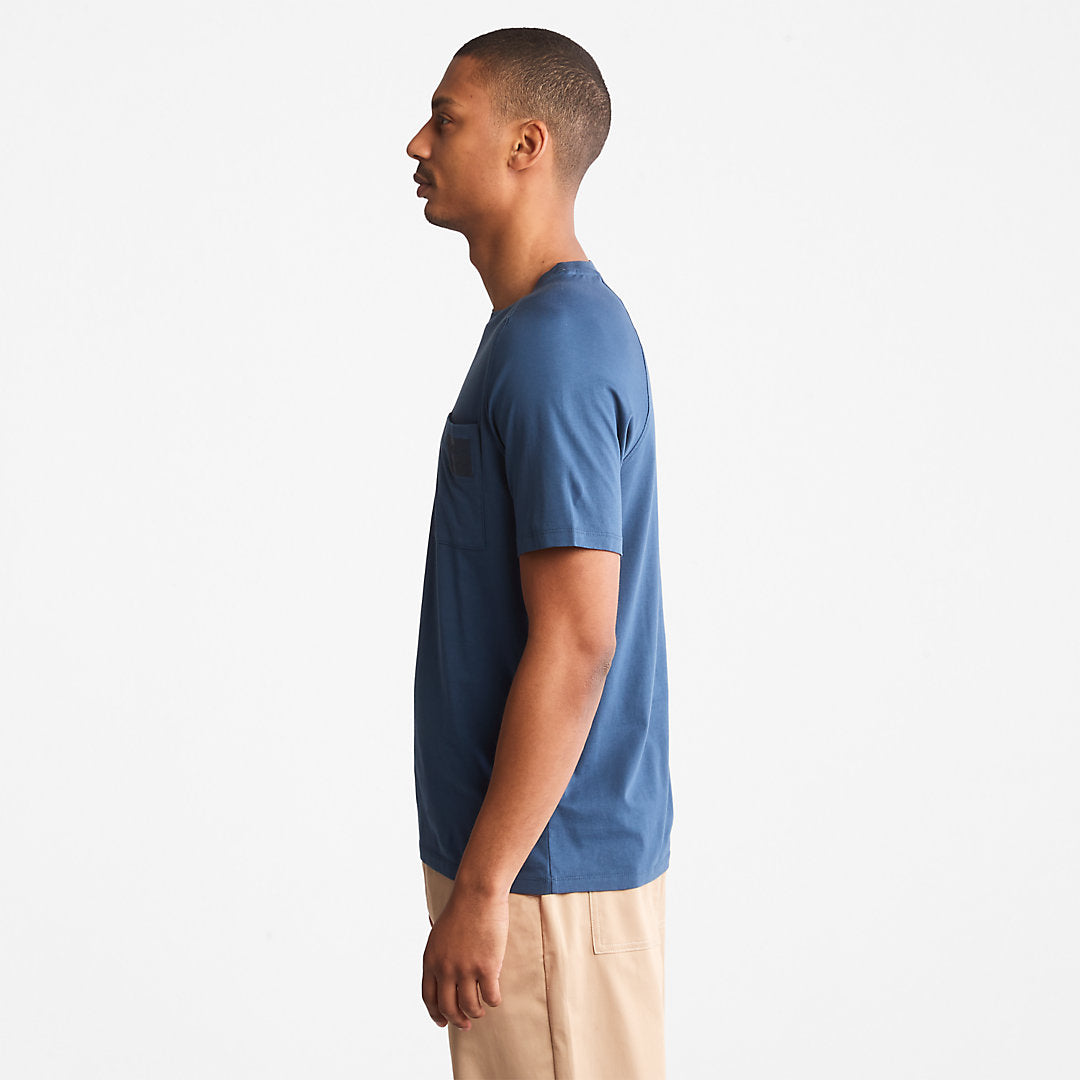 Timberland Mens Eco-Ready Supima® Cotton TimberFresh™ T-Shirt for Men in Blue