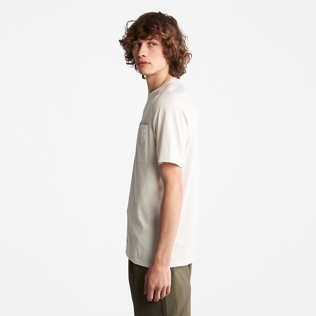 Timberland Mens Eco-Ready Supima® Cotton TimberFresh™ T-Shirt for Men in White
