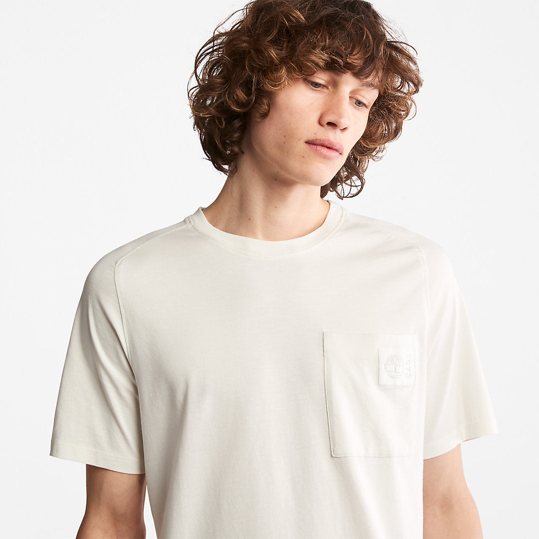 Timberland Mens Eco-Ready Supima® Cotton TimberFresh™ T-Shirt for Men in White