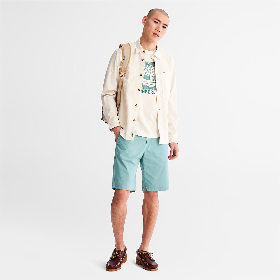 Timberland Mens Refibra™ Graphic T-Shirt for Men in White