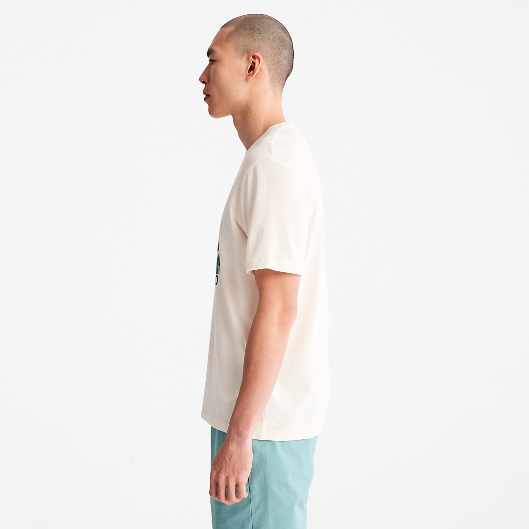 Timberland Mens Refibra™ Graphic T-Shirt for Men in White