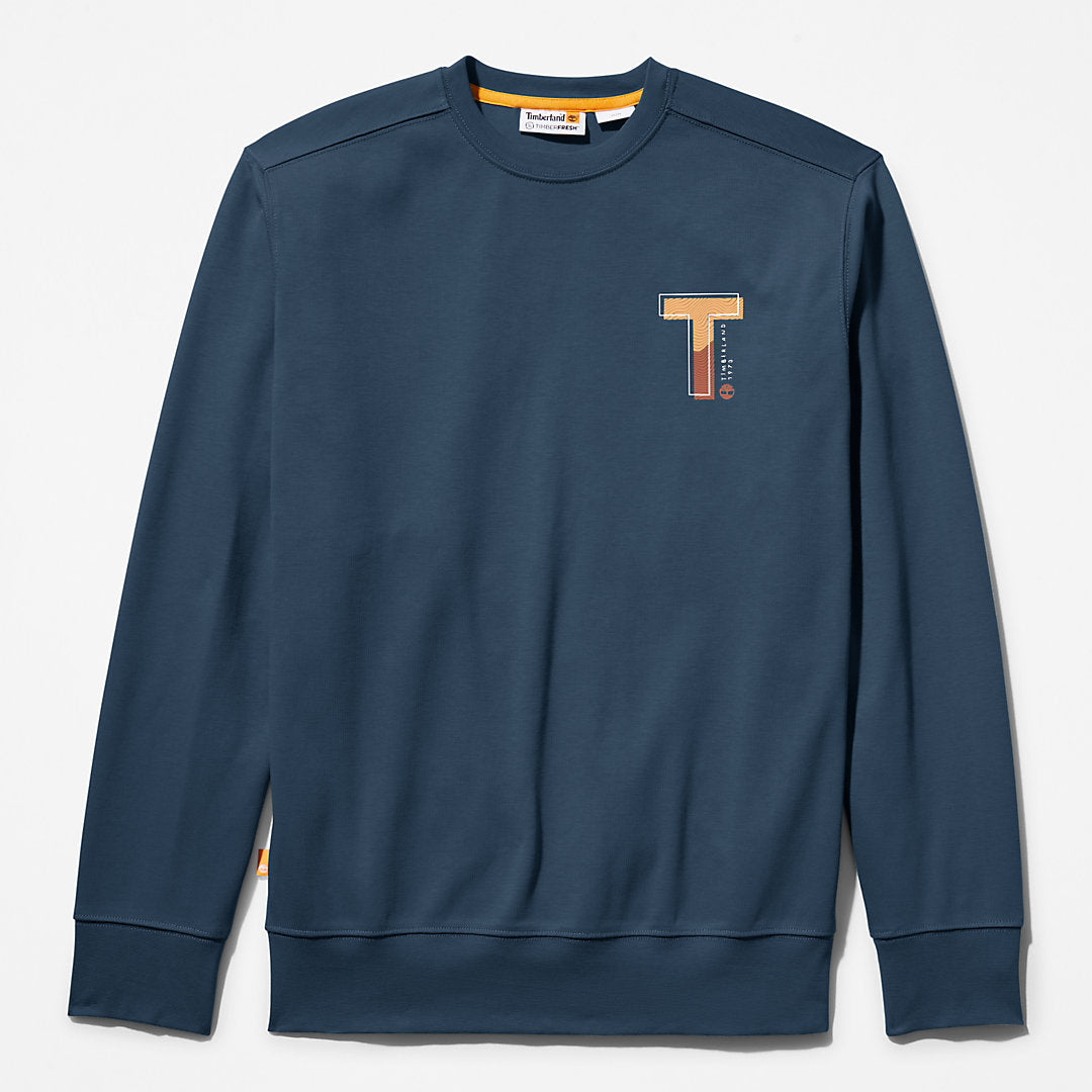 Timberland Mens Sweatshirt with TimberFresh™ Technology for Men in Blue