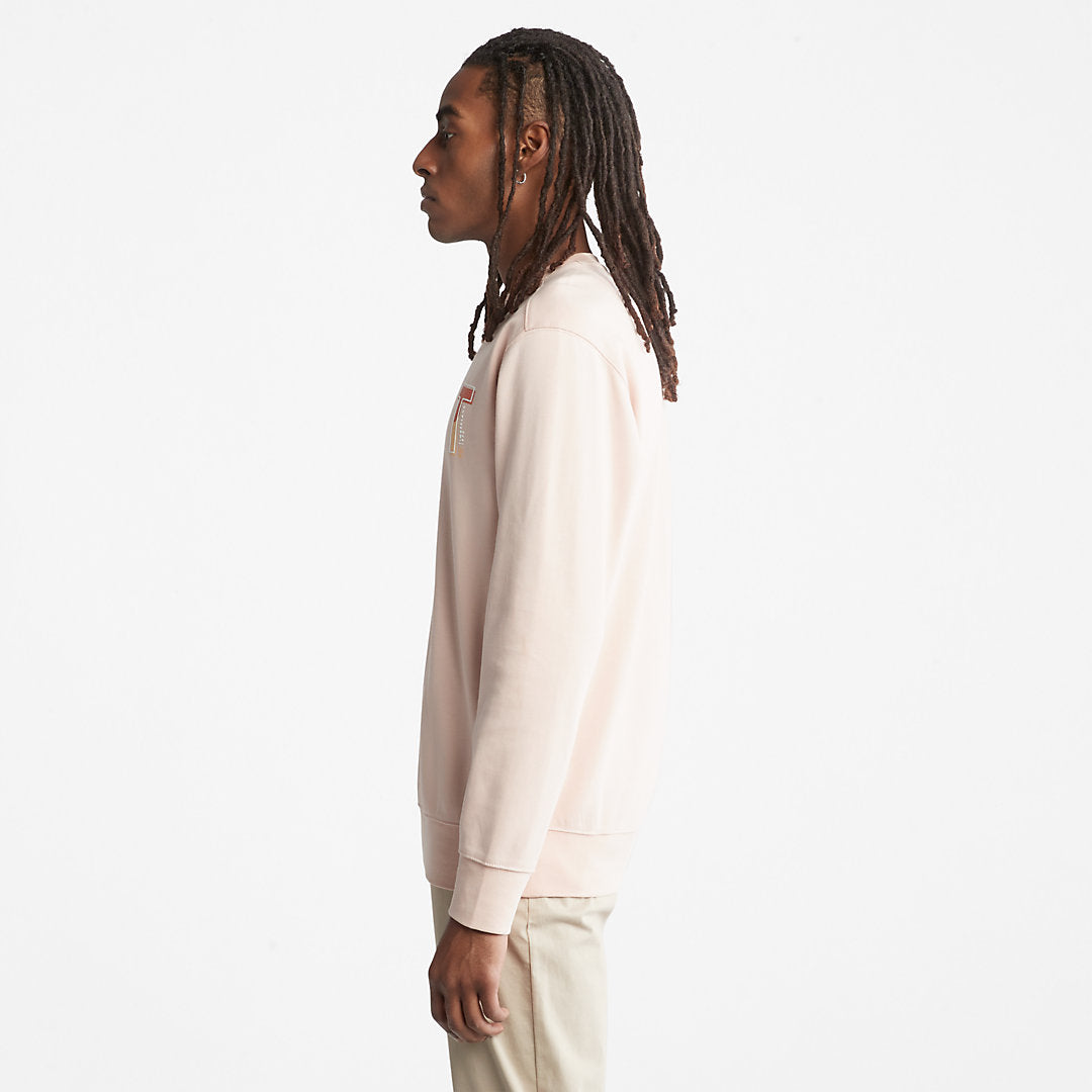 Timberland Mens Sweatshirt with TimberFresh™ Technology for Men in Pink