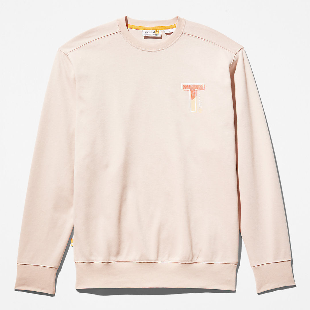Timberland Mens Sweatshirt with TimberFresh™ Technology for Men in Pink