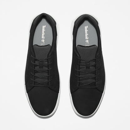 Timberland Mens Seneca Bay Leather Trainer for Men in Black